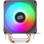 Mars Gaming MCPU-X2 Disipador CPU Low Profile Negro FRGB